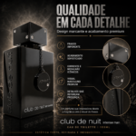 PERFUME ARMAF CLUB DE NUIT INTENSE MAN EAU DE TOILETTE 105ML MASCULINO - Imagem 3