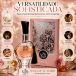 PERFUME AL WATANIAH SHAGAF AL WARD EDP 100ML FEMININO - Imagem 5