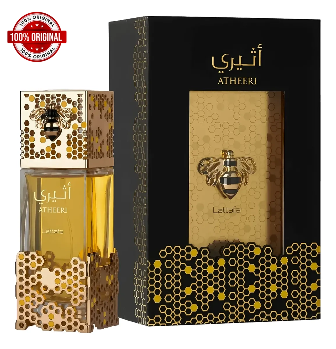 97b264aa85fd6605797ca5ef38b93f6e.webp PERFUME LATTAFA ATHEERI EAU DE PARFUM 100ML - Imagem 1