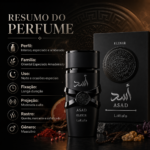 PERFUME LATTAFA ASAD ELIXIR EAU DE PARFUM 100ML MASCULINO - Imagem 3