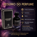 PERFUME FRAGRANCE WORLD PROHIBIT PARFUM INTENSE EDP 100ML FEMININO - Imagem 10