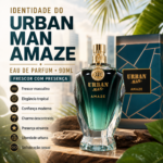 PERFUME FRAGRANCE WORLD URBAN MAN AMAZE EDP 90ML MASCULINO - Imagem 6