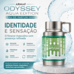 PERFUME ODYSSEY AQUA ARMAF MASC EDP 100ML - Imagem 7