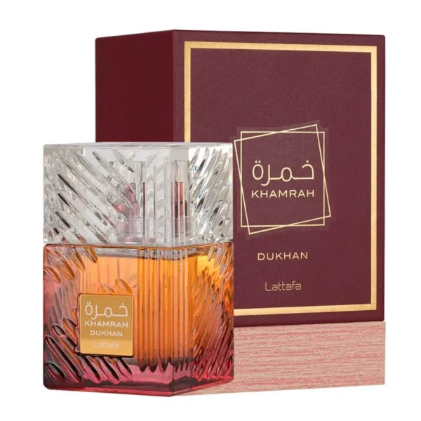 PERFUME KHAMRAH DUKHAN LATTAFA MASCULINO EAU DE PARFUM 100ML