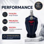 PERFUME FRAGRANCE WORLD URBAN MAN ULTRA EDP 90ML MASCULINO - Imagem 7
