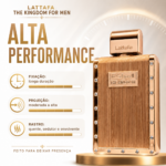 PERFUME LATTAFA THE KINGDOM FOR MEN EDP 100ML MASCULINO - Imagem 10