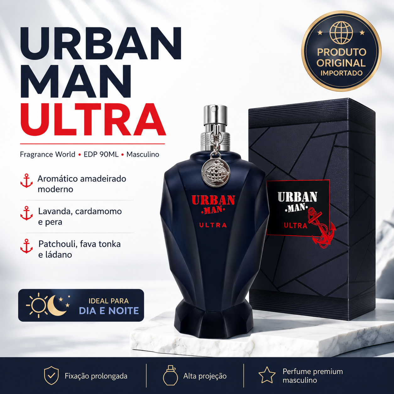 2d201b43-0af1-44f5-9875-46037fc94e8c PERFUME FRAGRANCE WORLD URBAN MAN ULTRA EDP 90ML MASCULINO