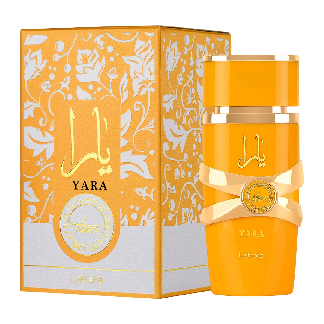 3b41793327a16345d4f0d07a60f8ae60.webp PERFUME YARA TOUS LATTAFA UNI EDP 100ML - Imagem 1