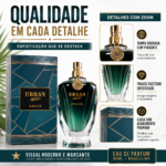 PERFUME FRAGRANCE WORLD URBAN MAN AMAZE EDP 90ML MASCULINO - Imagem 3