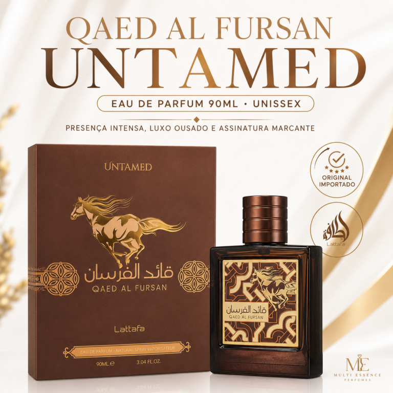 PERFUME LATTAFA QAED AL FURSAN UNTAMED EDP 90ML UNISSEX