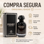 PERFUME FRAGRANCE WORLD PROHIBIT PARFUM INTENSE EDP 100ML FEMININO - Imagem 8