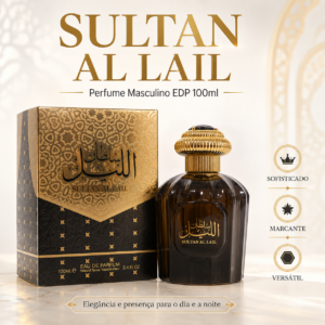 PERFUME AL WATANIAH SULTAN AL LAIL EDP 100ML MASCULINO