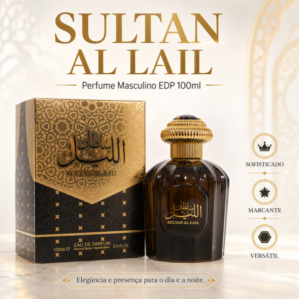 PERFUME AL WATANIAH SULTAN AL LAIL EDP 100ML MASCULINO