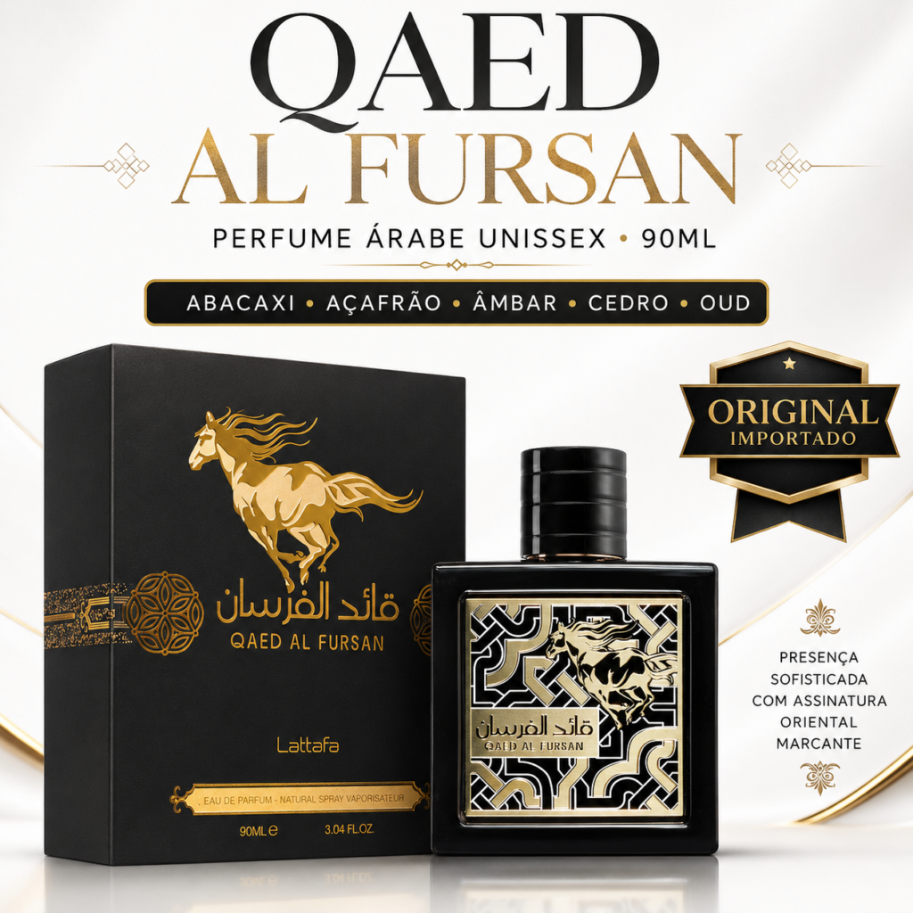 PERFUME LATTAFA QAED AL FURSAN EDP 90ML UNISSEX