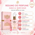 PERFUME AL WATANIAH SABAH AL WARD SUGAR EAU DE PARFUM 100ML FEMININO - Imagem 8