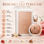 PERFUME LATTAFA FAKHAR ROSE EDP 100ML FEMININO - Imagem 6