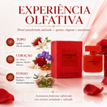 PERFUME FRAGRANCE WORLD REDRIGUEZ ROUGE EDP 100ML FEMININO - Imagem 2