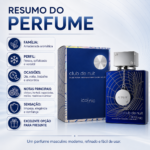 PERFUME ARMAF CLUB DE NUIT BLUE ICONIC EAU DE PARFUM 105ML MASCULINO - Imagem 4
