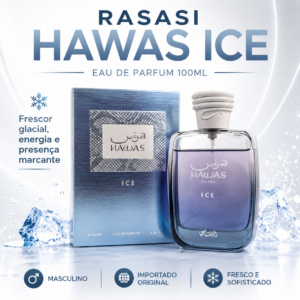 PERFUME RASASI HAWAS ICE EDP 100ML MASCULINO
