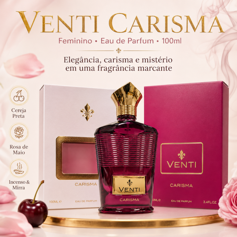 PERFUME FRAGRANCE WORLD VENTI CARISMA EDP 100ML FEMININO