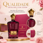 PERFUME FRAGRANCE WORLD VENTI CARISMA EDP 100ML FEMININO - Imagem 3