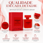 PERFUME FRAGRANCE WORLD REDRIGUEZ ROUGE EDP 100ML FEMININO - Imagem 7