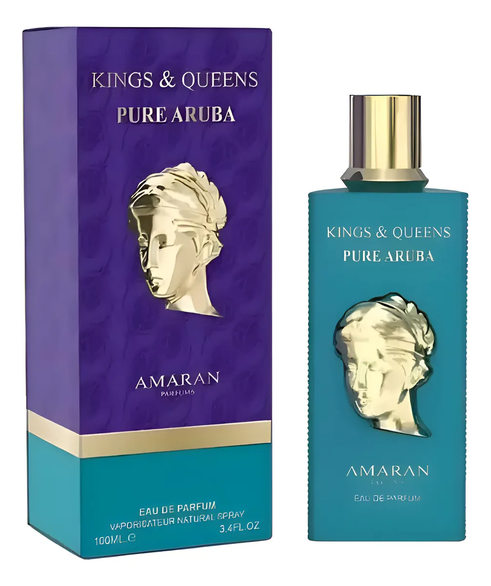 ca6d0eadf2d2679d2fba0d7aa2a5132e.webp PERFUME FEMININO KINGS & QUEENS PURE ARUBA AMARAN EAU DE PARFUM 100ML - Imagem 1
