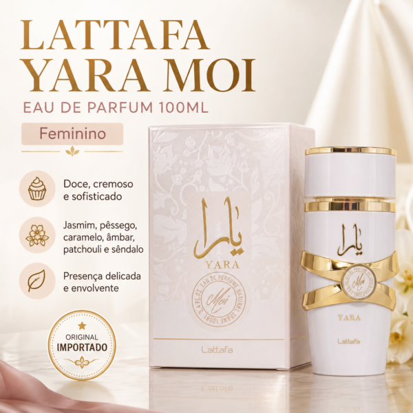 PERFUME LATTAFA YARA MOI EDP 100ML FEMININO