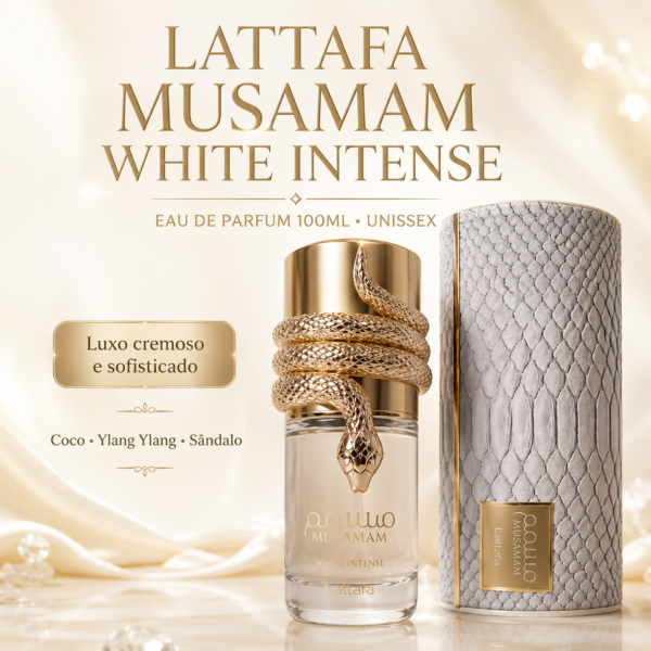 PERFUME LATTAFA MUSAMAM WHITE INTENSE EDP 100ML UNISSEX