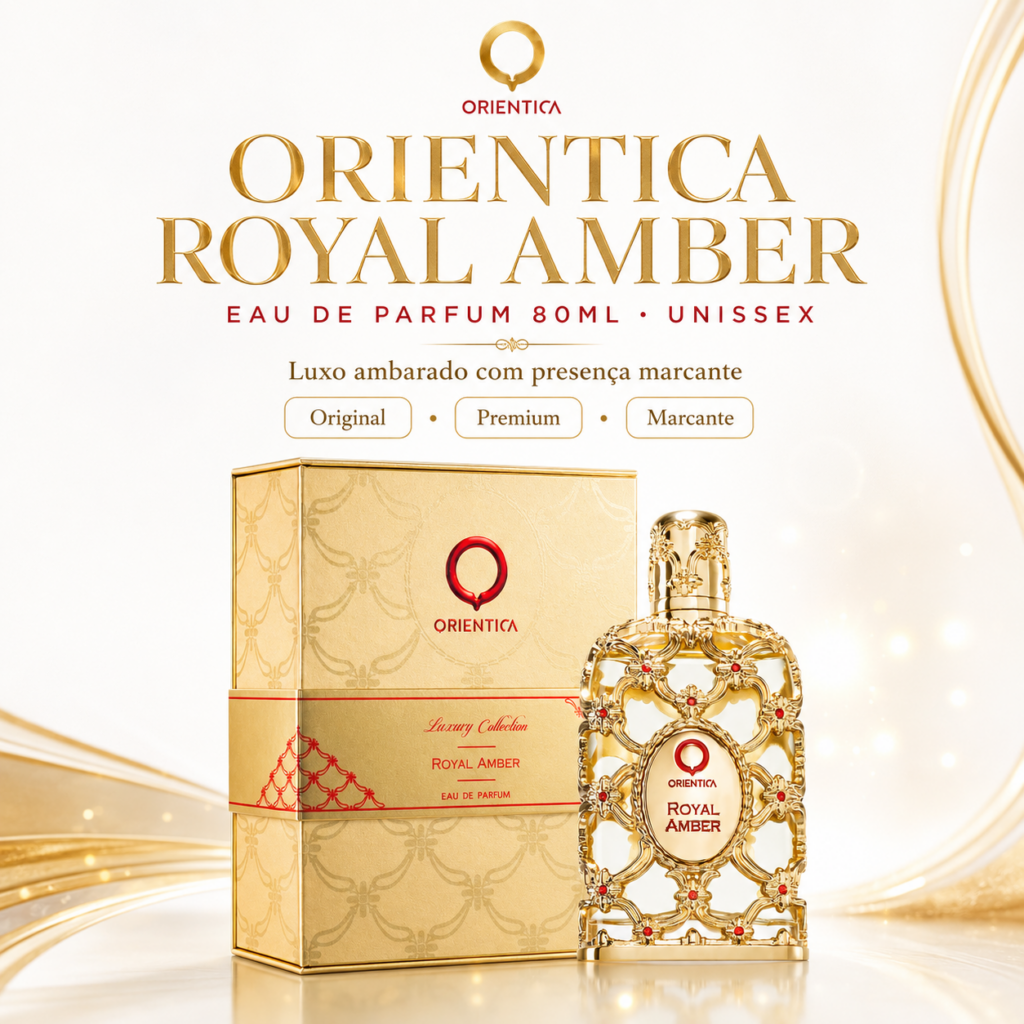 PERFUME ORIENTICA ROYAL AMBER EDP 80ML UNISSEX