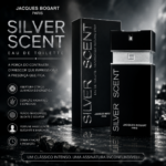 PERFUME JACQUES BOGART SILVER SCENT EDT 100ML MASCULINO - Imagem 5